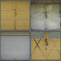 Freebie: 14 Garage Door Textures