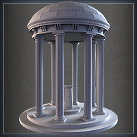 Model a High-Res Domed Fountain Structure