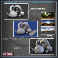G.I Rendering Techniques in 3Ds Max