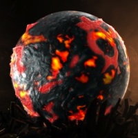Create a Lava-Ball Scene